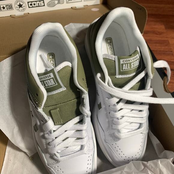 converse weapon leather in low top chive - Picture 3 of 5